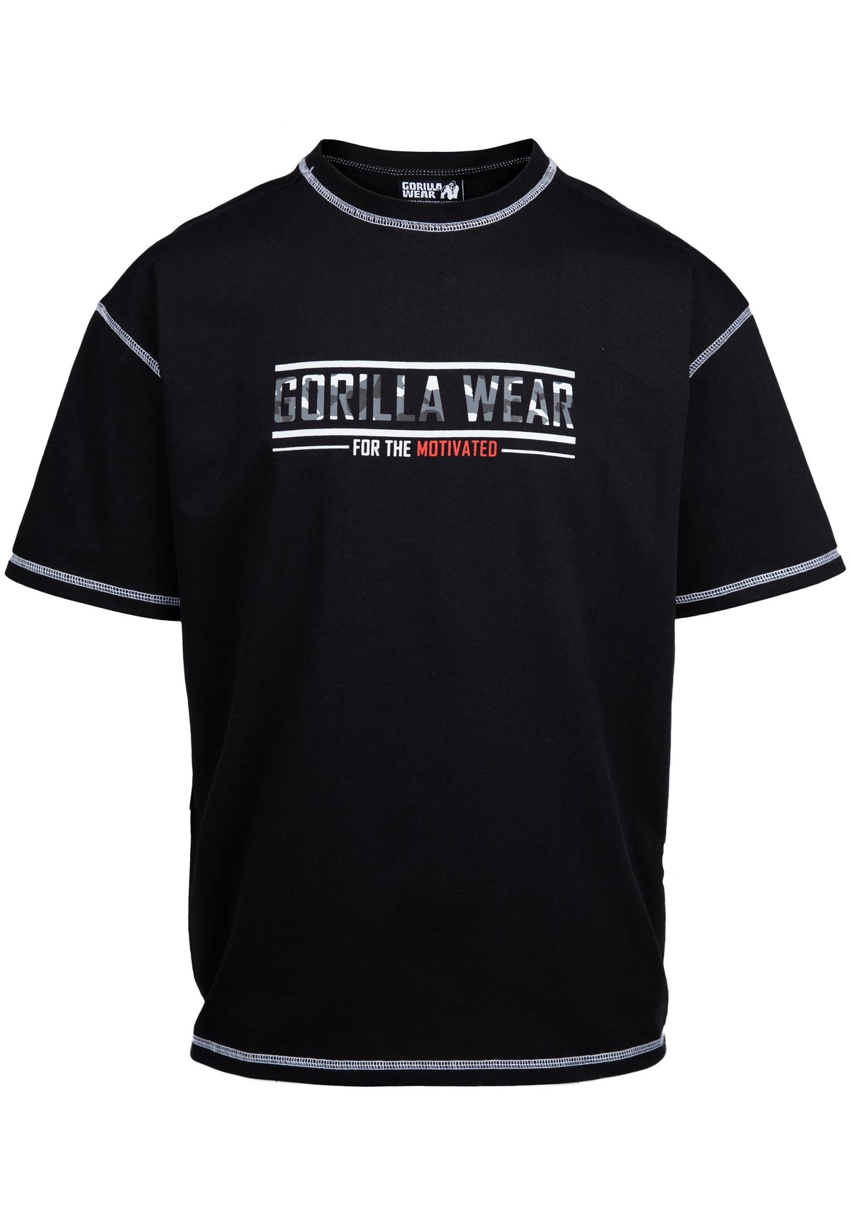 Gorilla Wear Saginaw Oversized T-Shirt, black