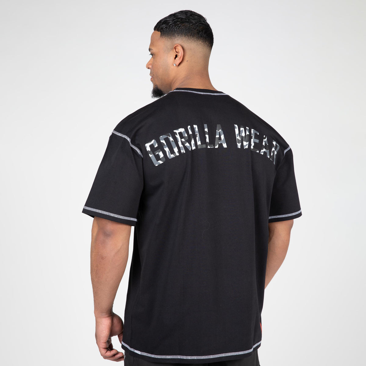 Gorilla Wear Saginaw Oversized T-Shirt, black