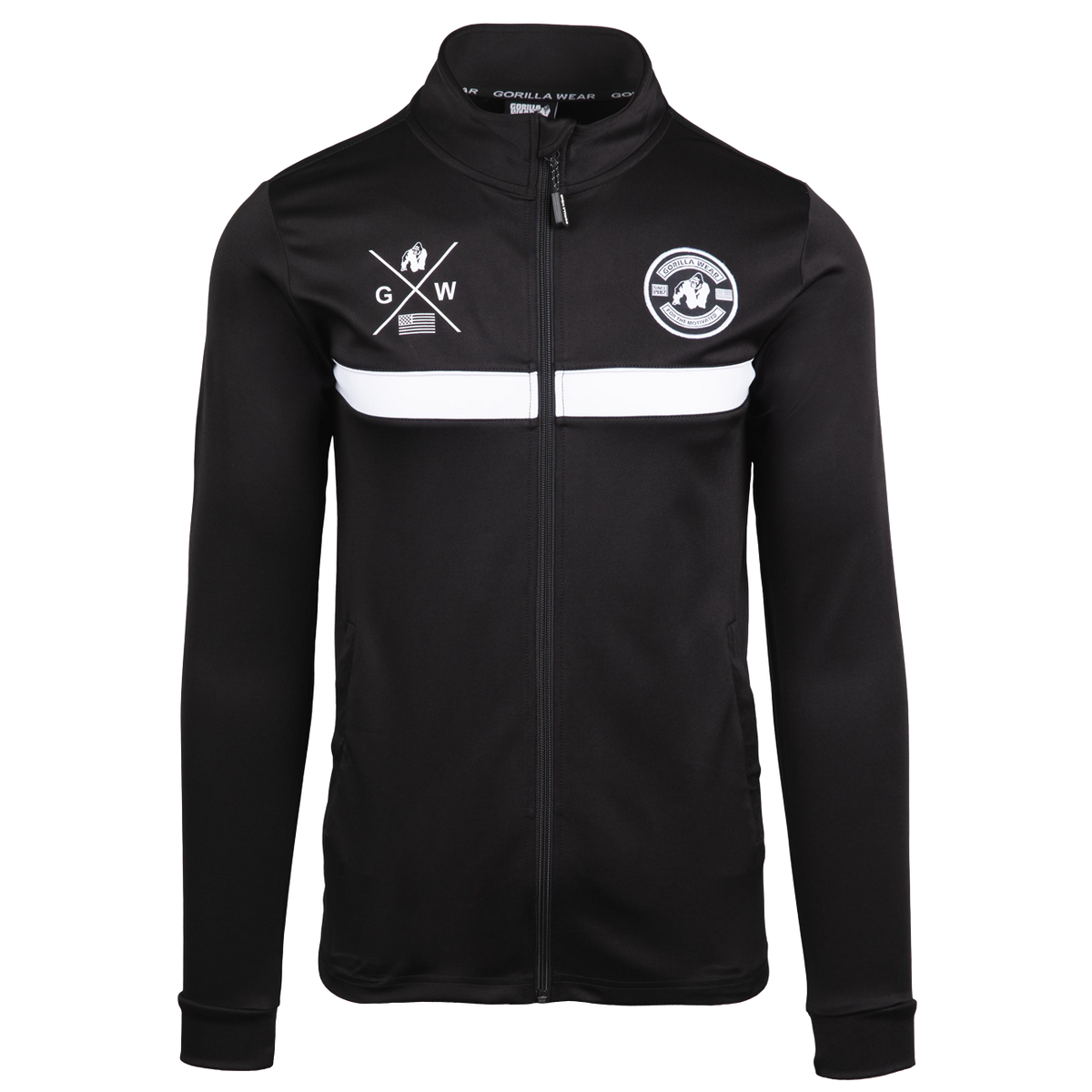Gorilla Wear Vernon Track Jacket, black