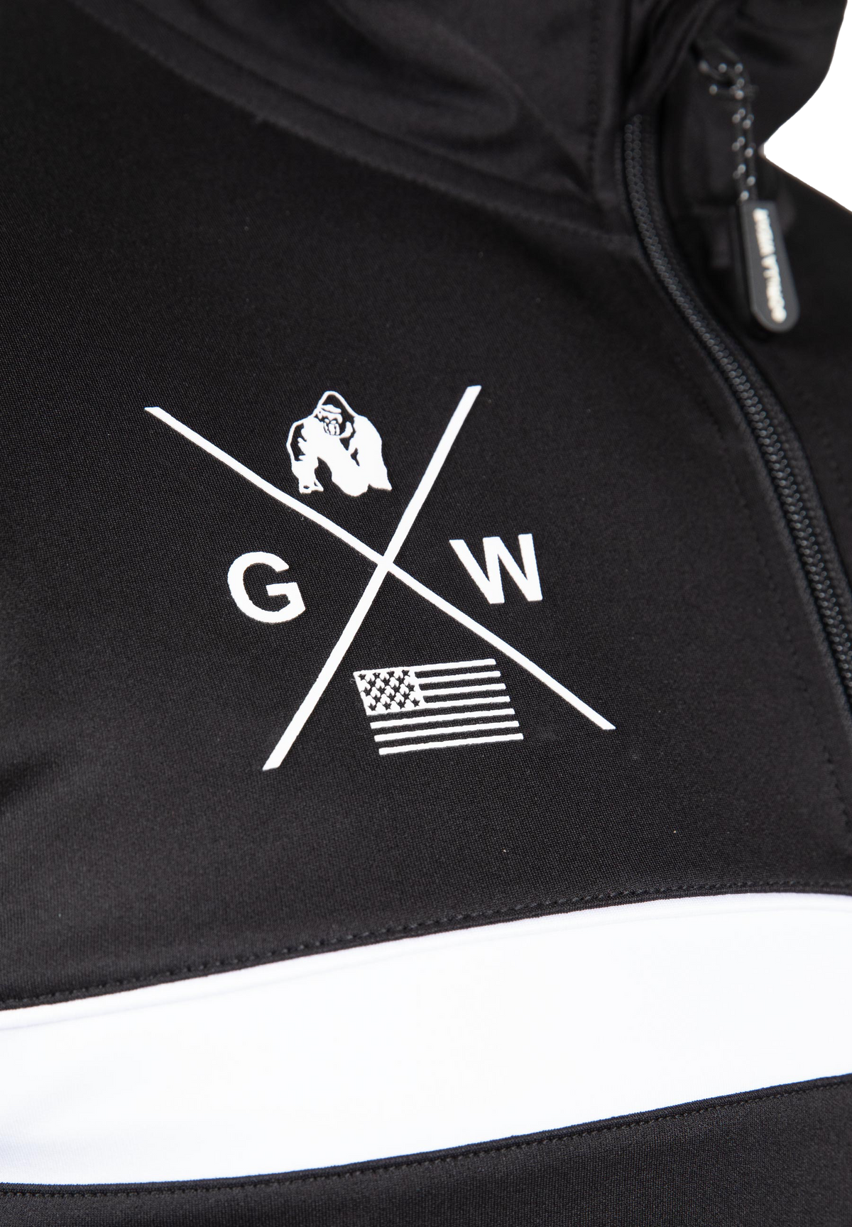Gorilla Wear Vernon Track Jacket, black
