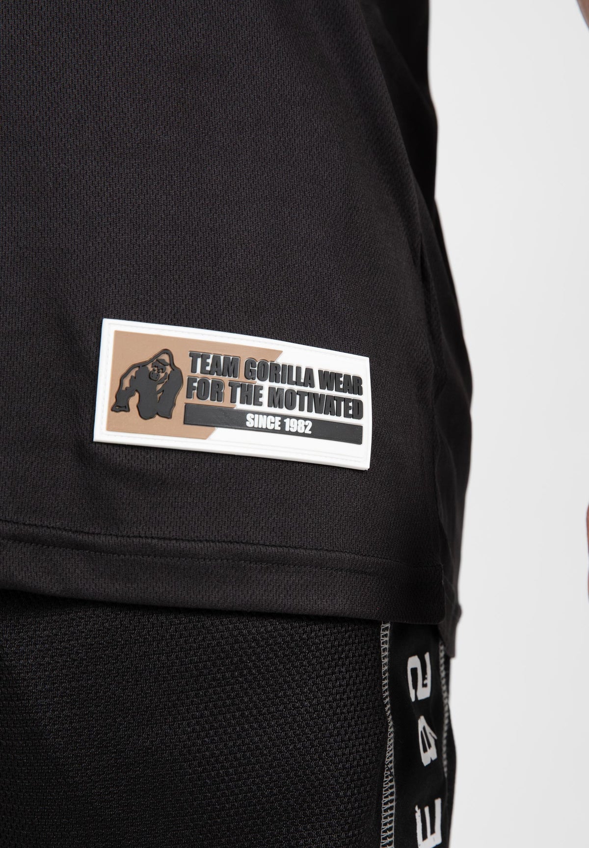 Gorilla Wear Trenton Football Jersey, black/gold