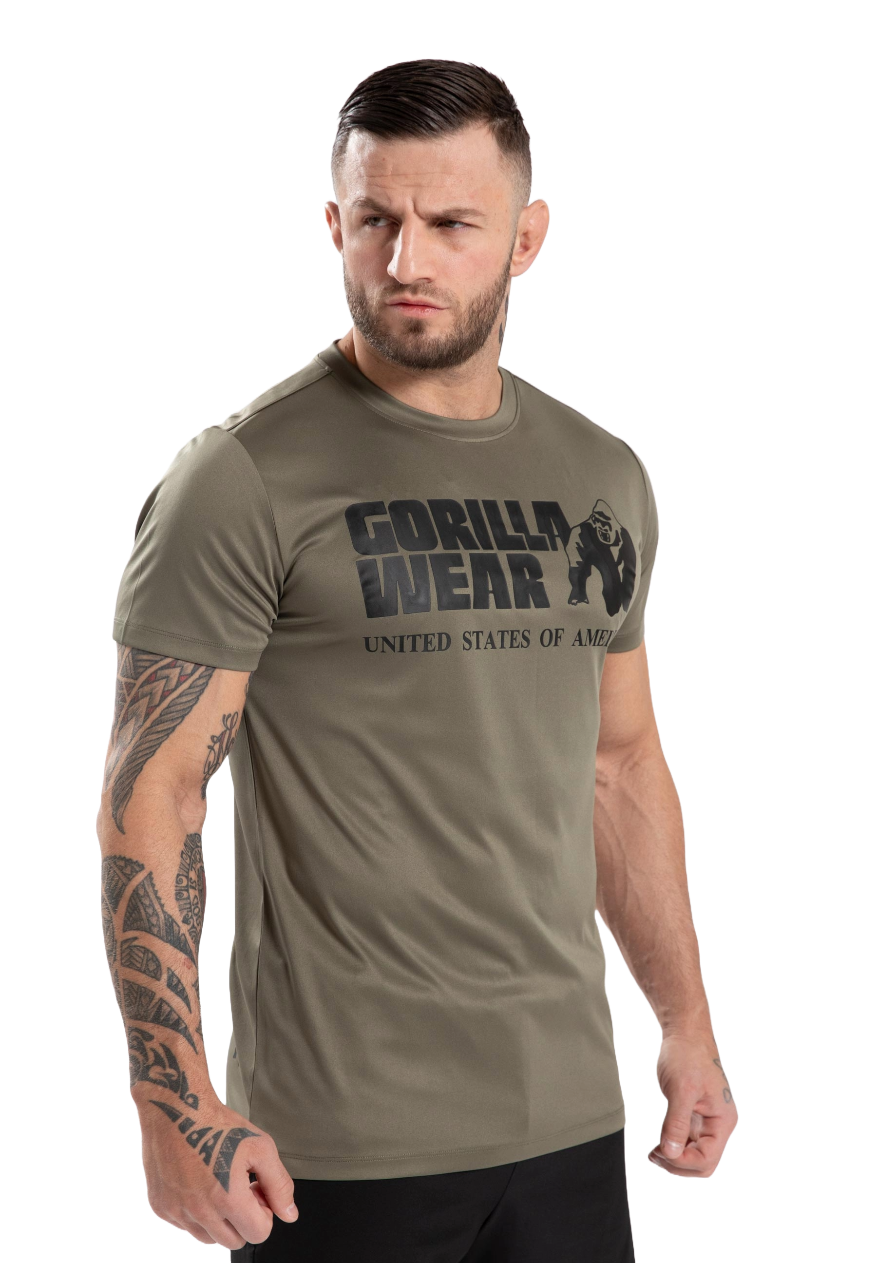 Gorilla Wear Classic Training T-Shirt, army green