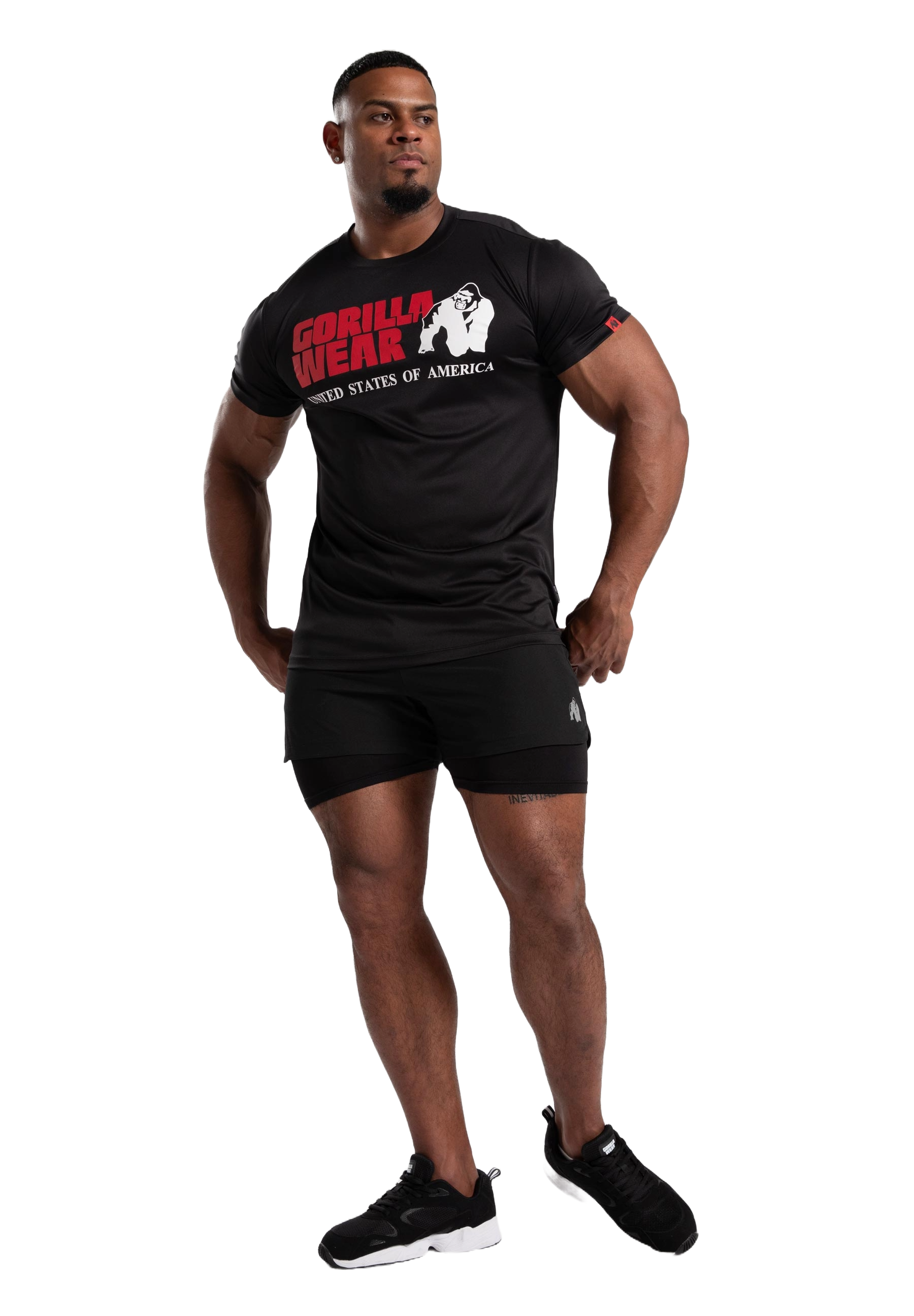 Gorilla Wear Classic Training T-Shirt, black