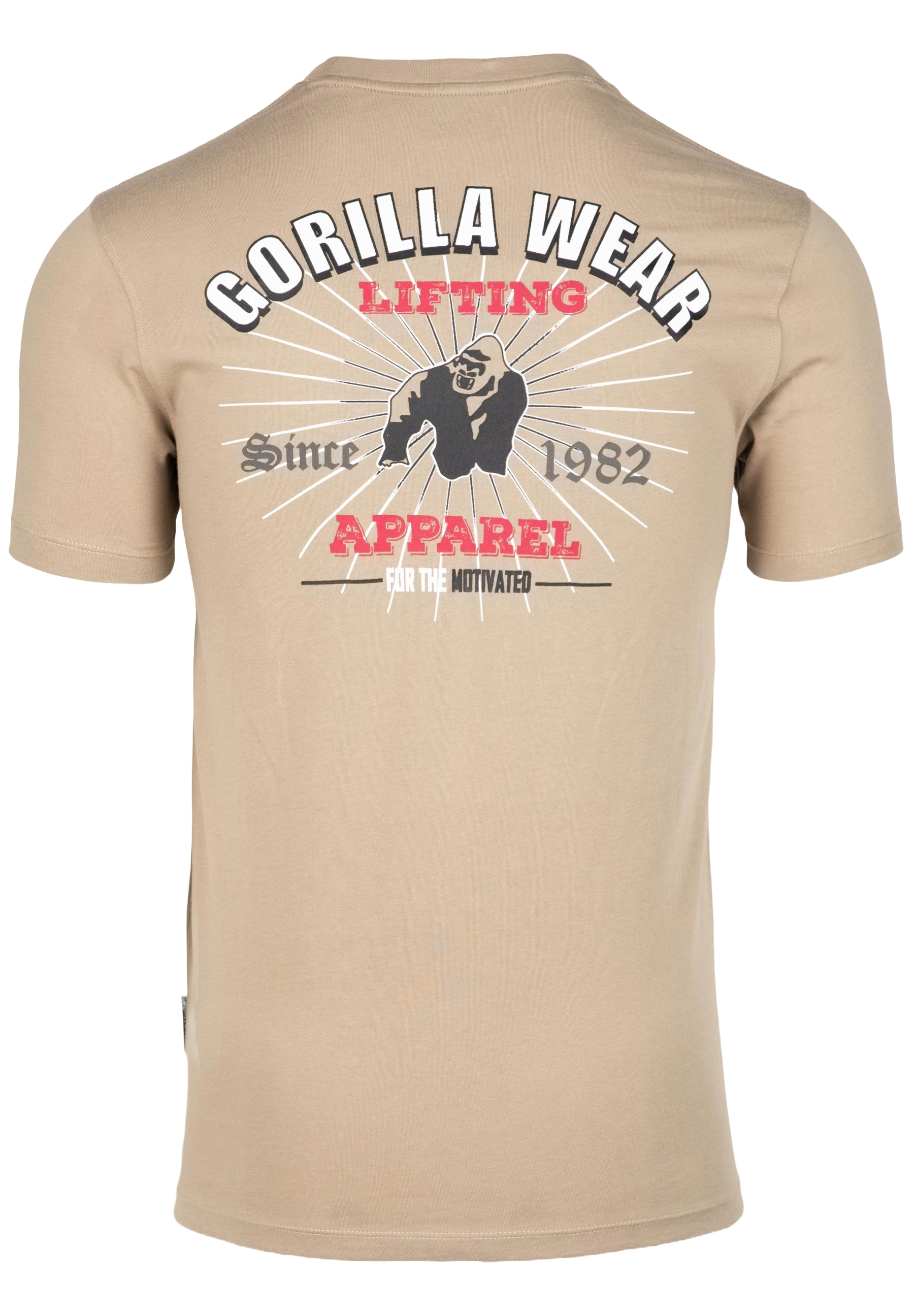 Gorilla Wear Oregon T-Shirt, beige