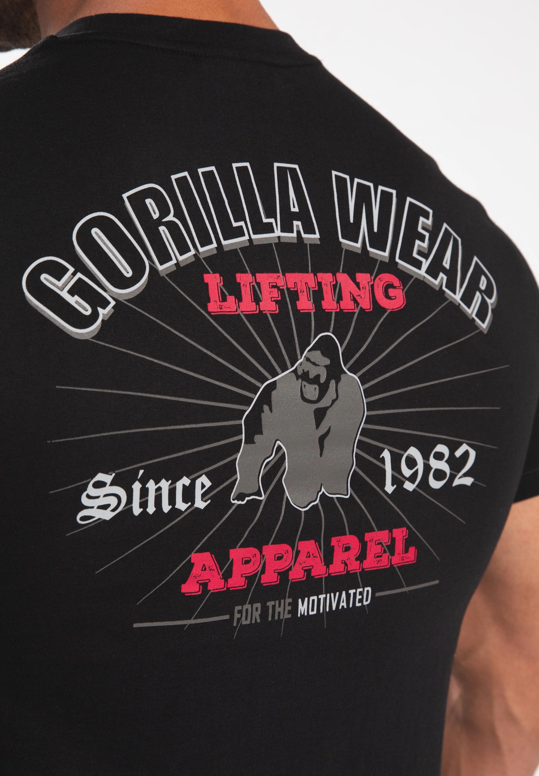 Gorilla Wear Oregon T-Shirt, black