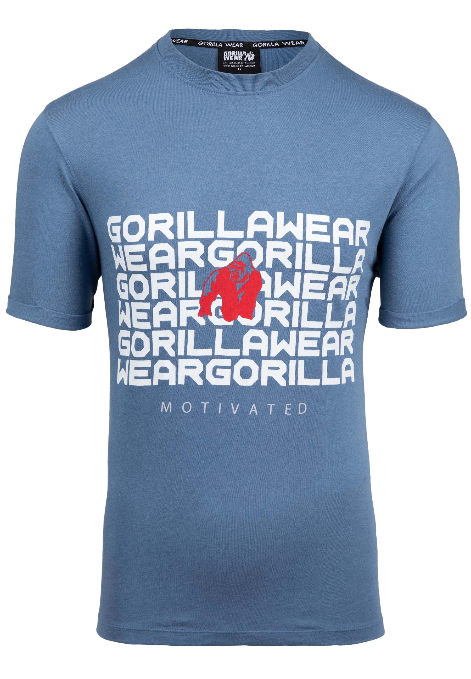 Gorilla Wear Bradley T-Shirt, coronet blue