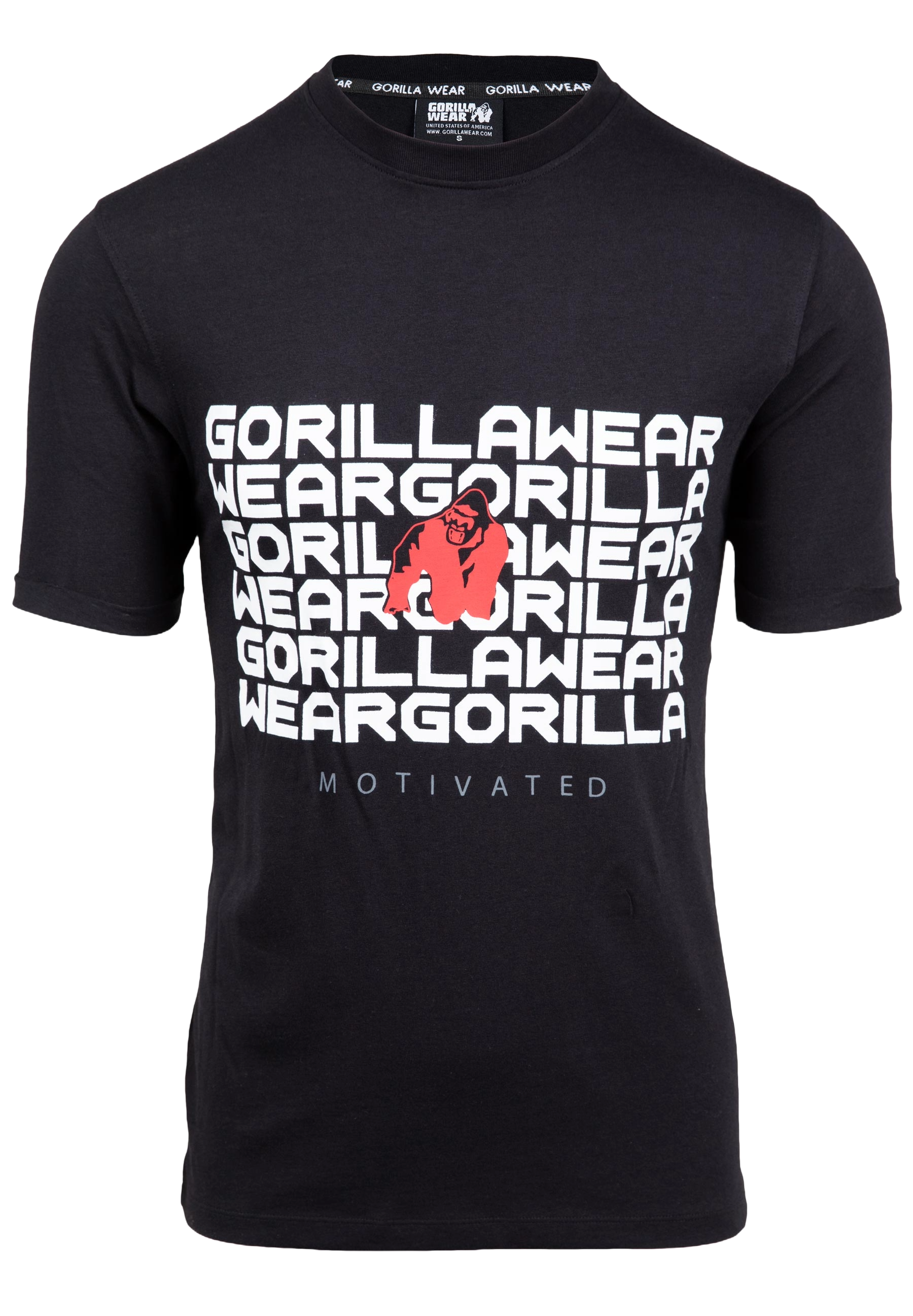 Gorilla Wear Bradley T-Shirt, black