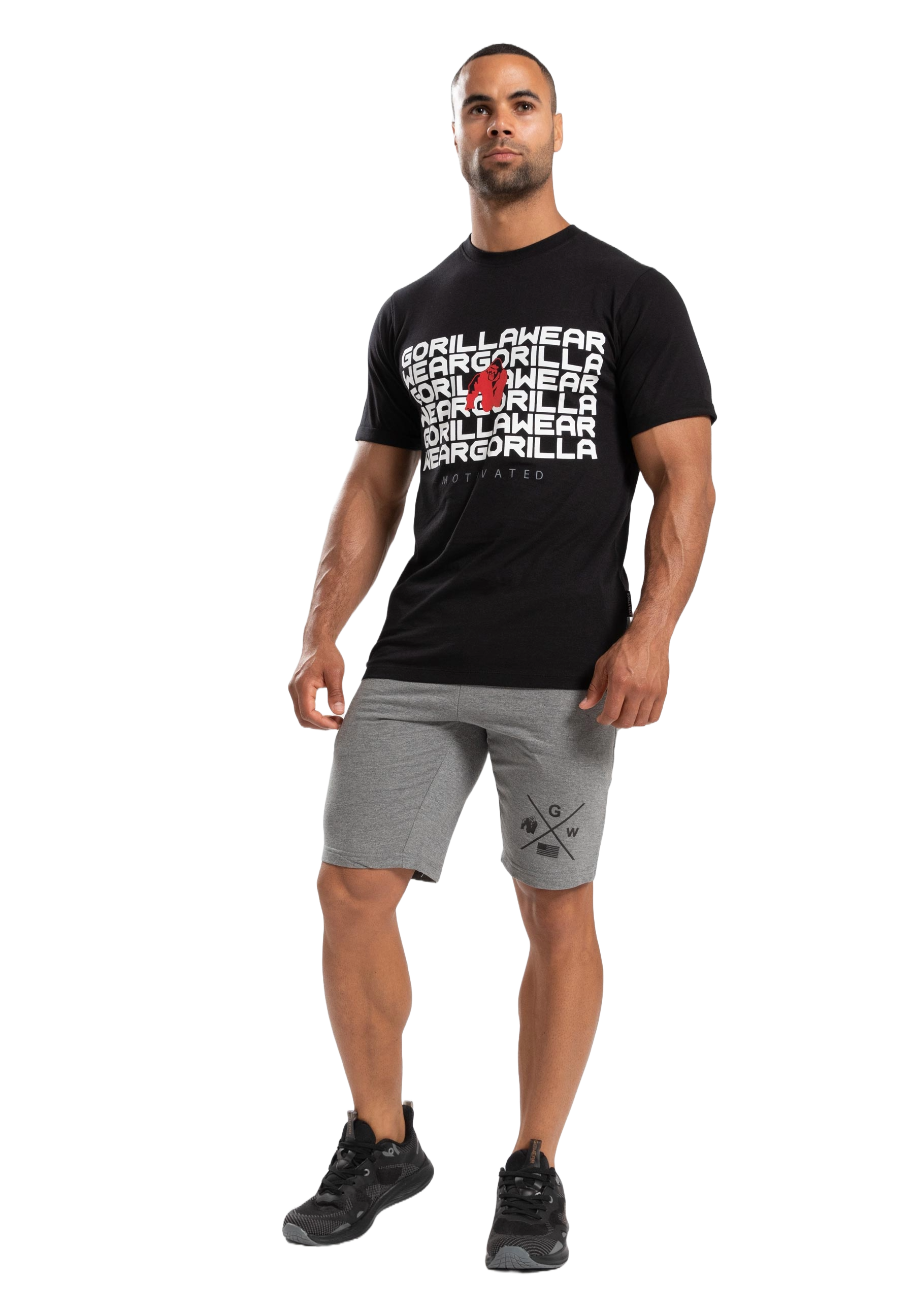 Gorilla Wear Bradley T-Shirt, black