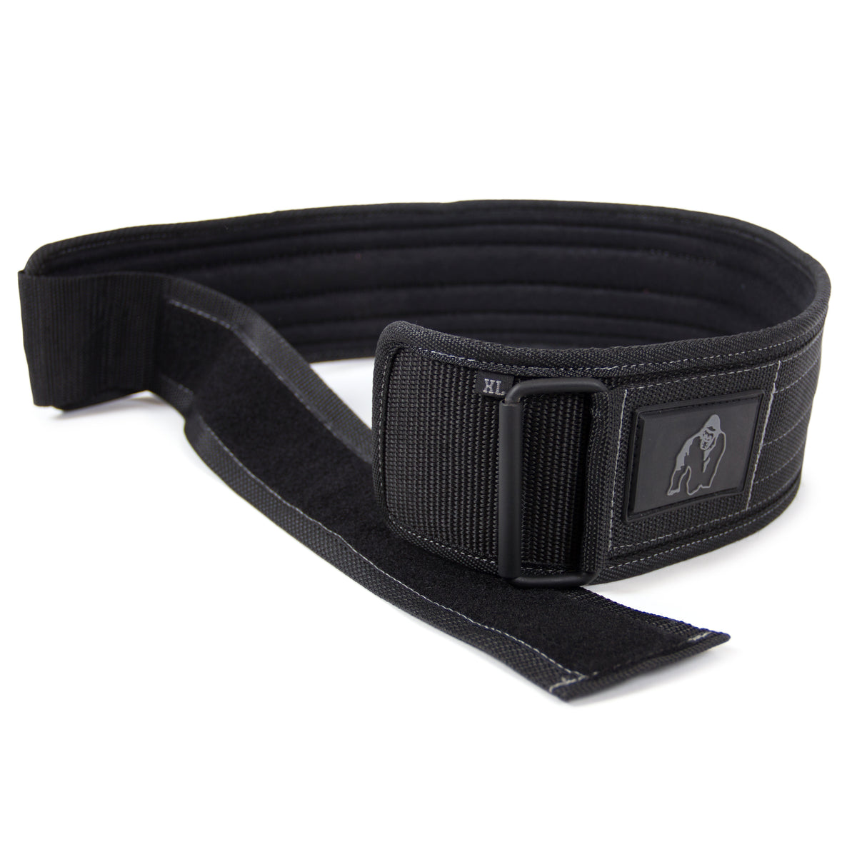 Gorilla Wear 4 Inch Nylon Belt, black/grey