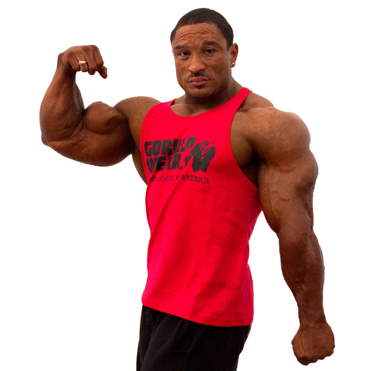 Gorilla Wear Classic Tank Top, red