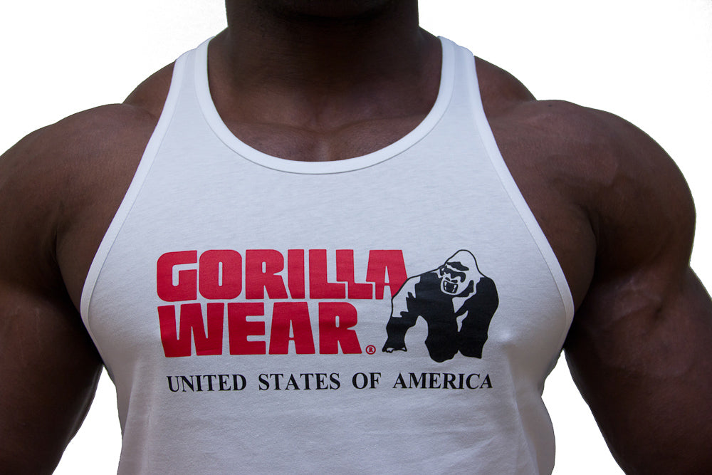 Gorilla Wear Classic Tank Top, white
