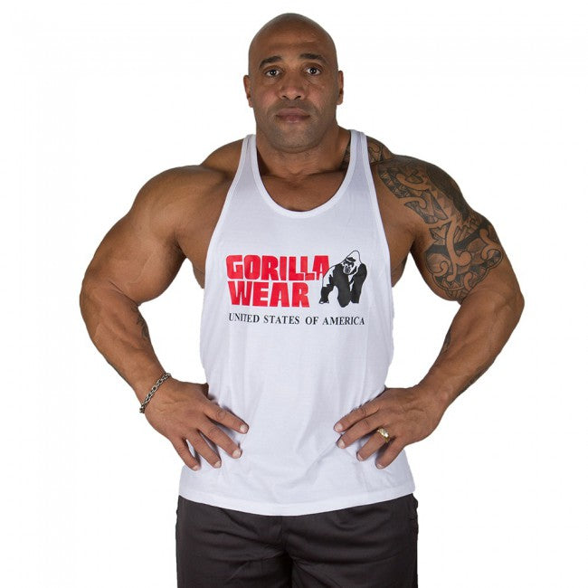 Gorilla Wear Classic Tank Top, white