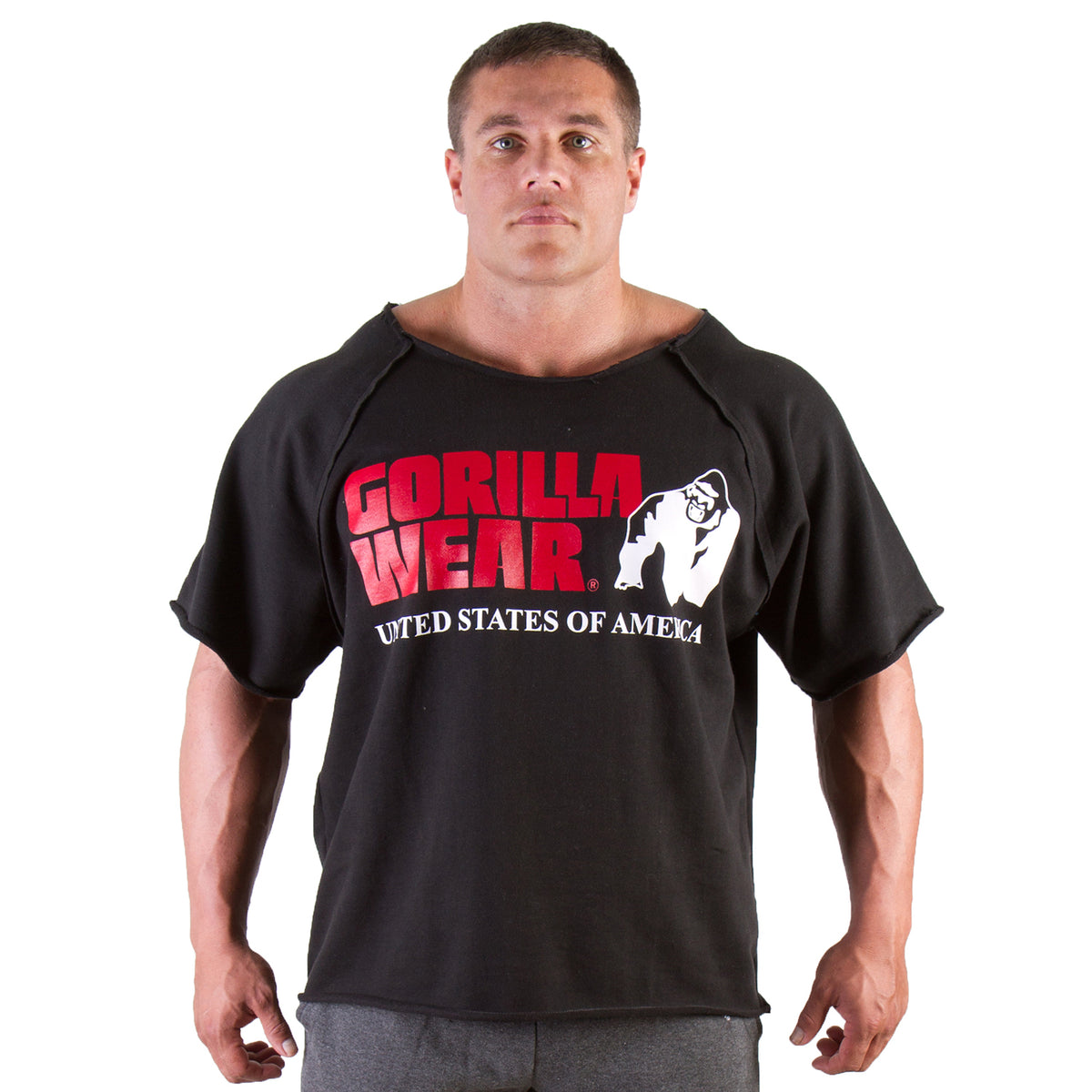 Gorilla Wear Classic Workout Top, black