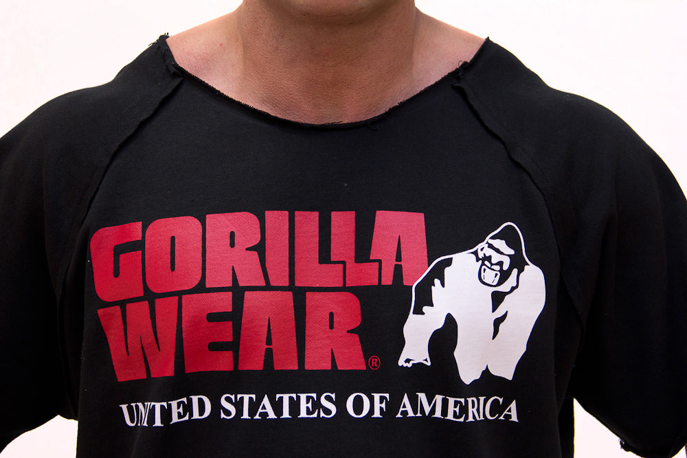 Gorilla Wear Classic Workout Top, black