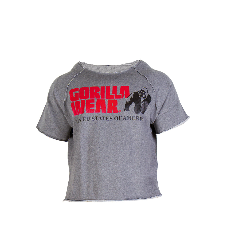 Gorilla Wear Classic Workout Top, grey