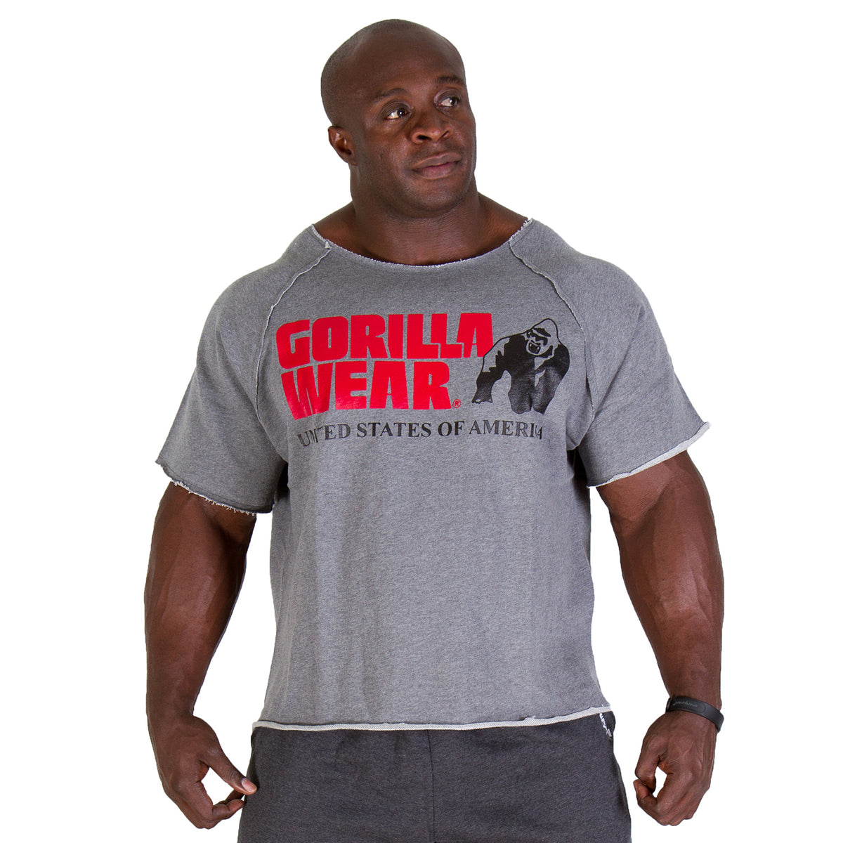 Gorilla Wear Classic Workout Top, grey