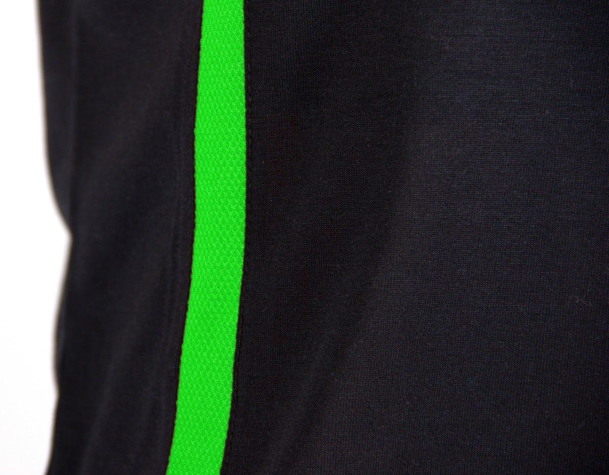 Gorilla Wear Columbia Crop Top, black/neon lime