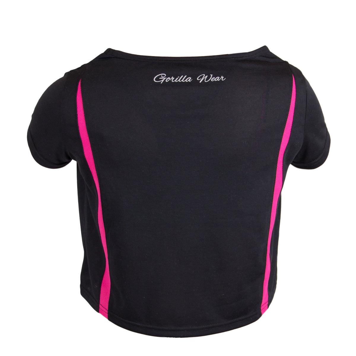 Gorilla Wear Columbia Crop Top, black/pink