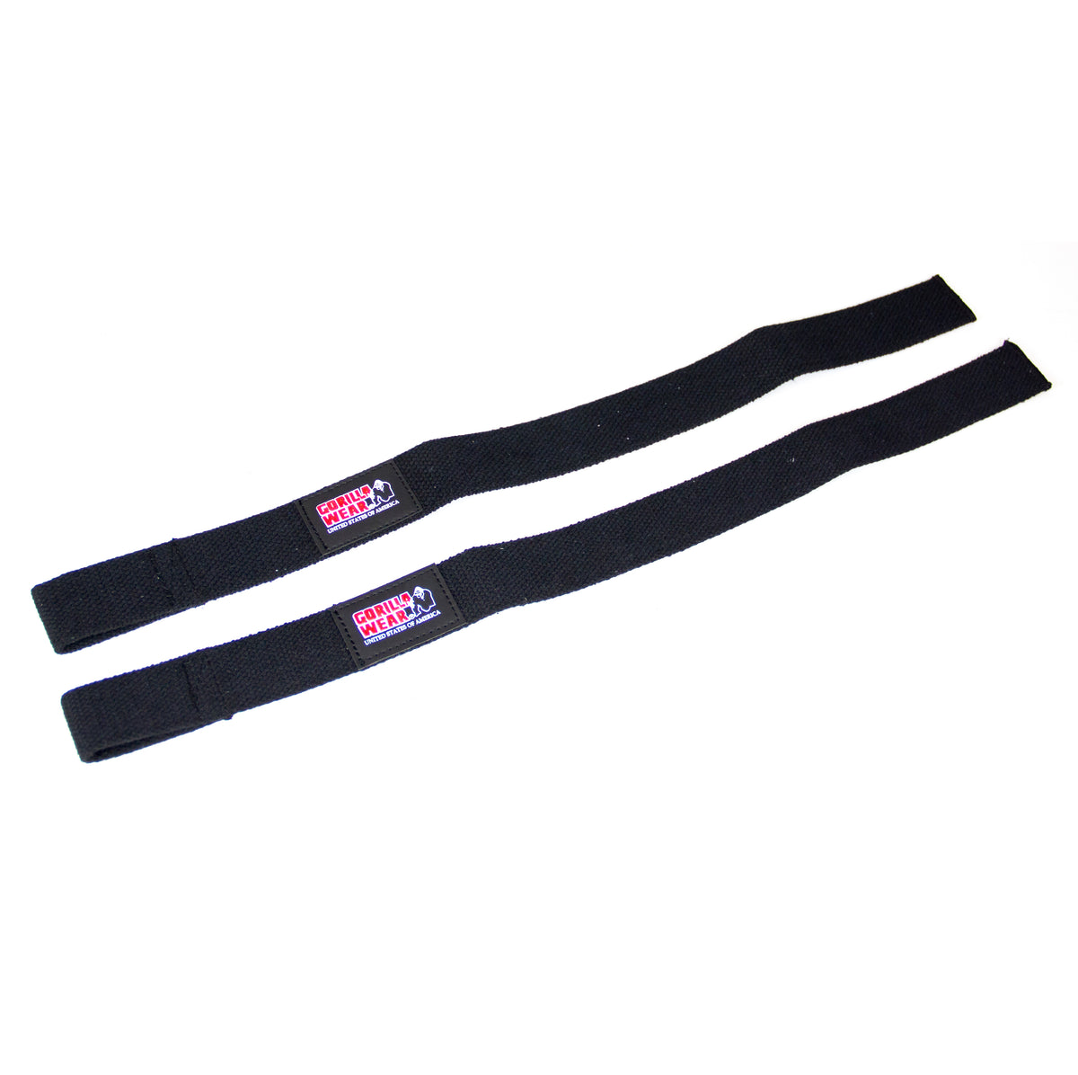 Gorilla Wear Lifting Straps, black