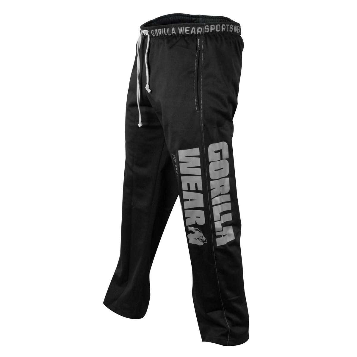 Gorilla Wear Logo Mesh Pants, black