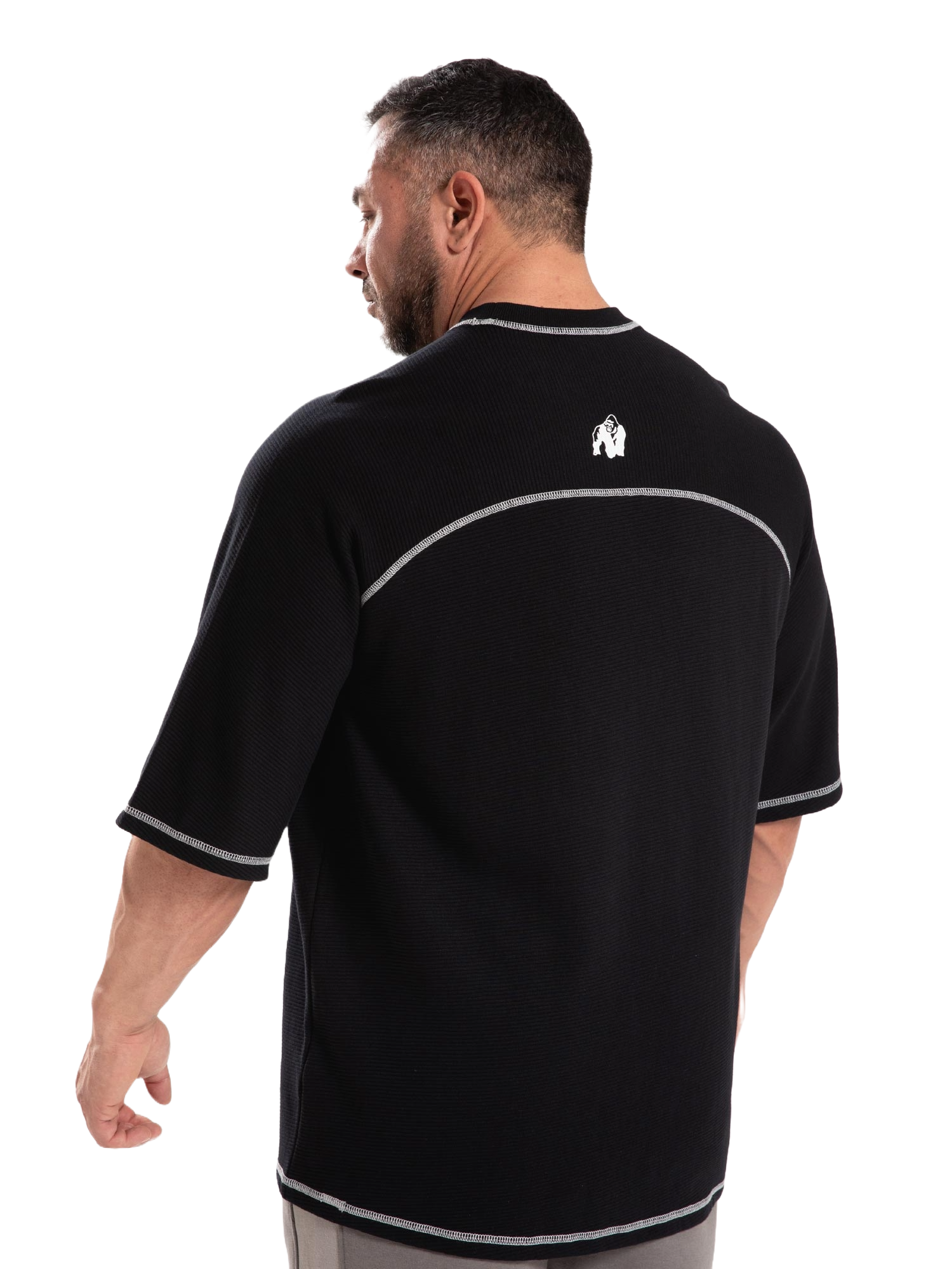 Gorilla Wear Finley Oversized T-Shirt, black/grey