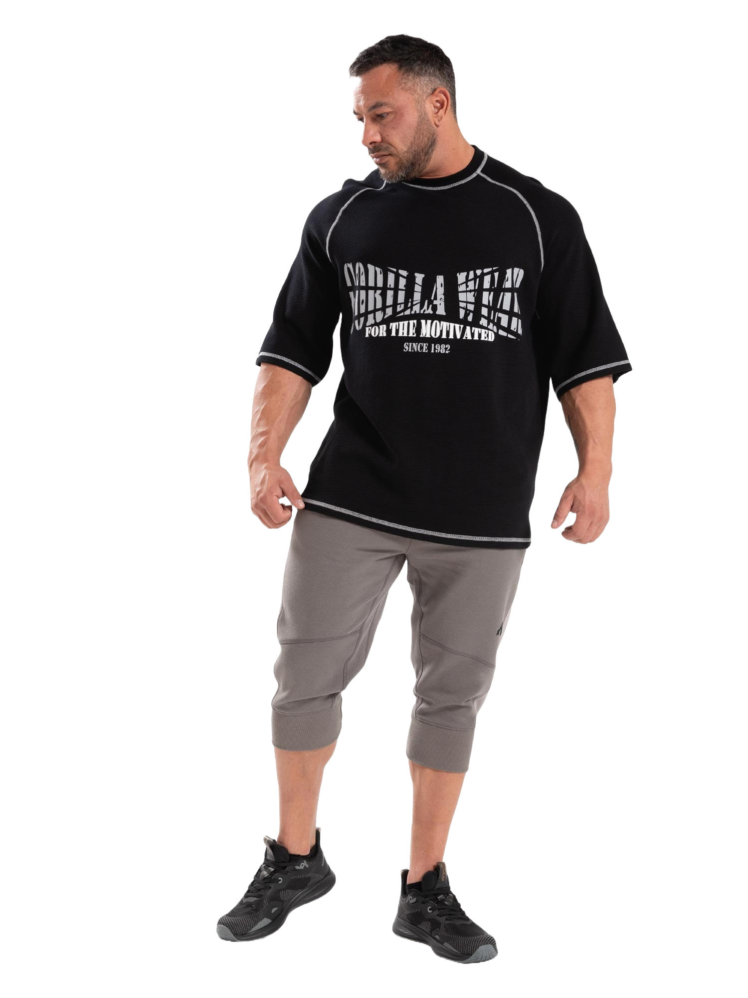 Gorilla Wear Finley Oversized T-Shirt, black/grey