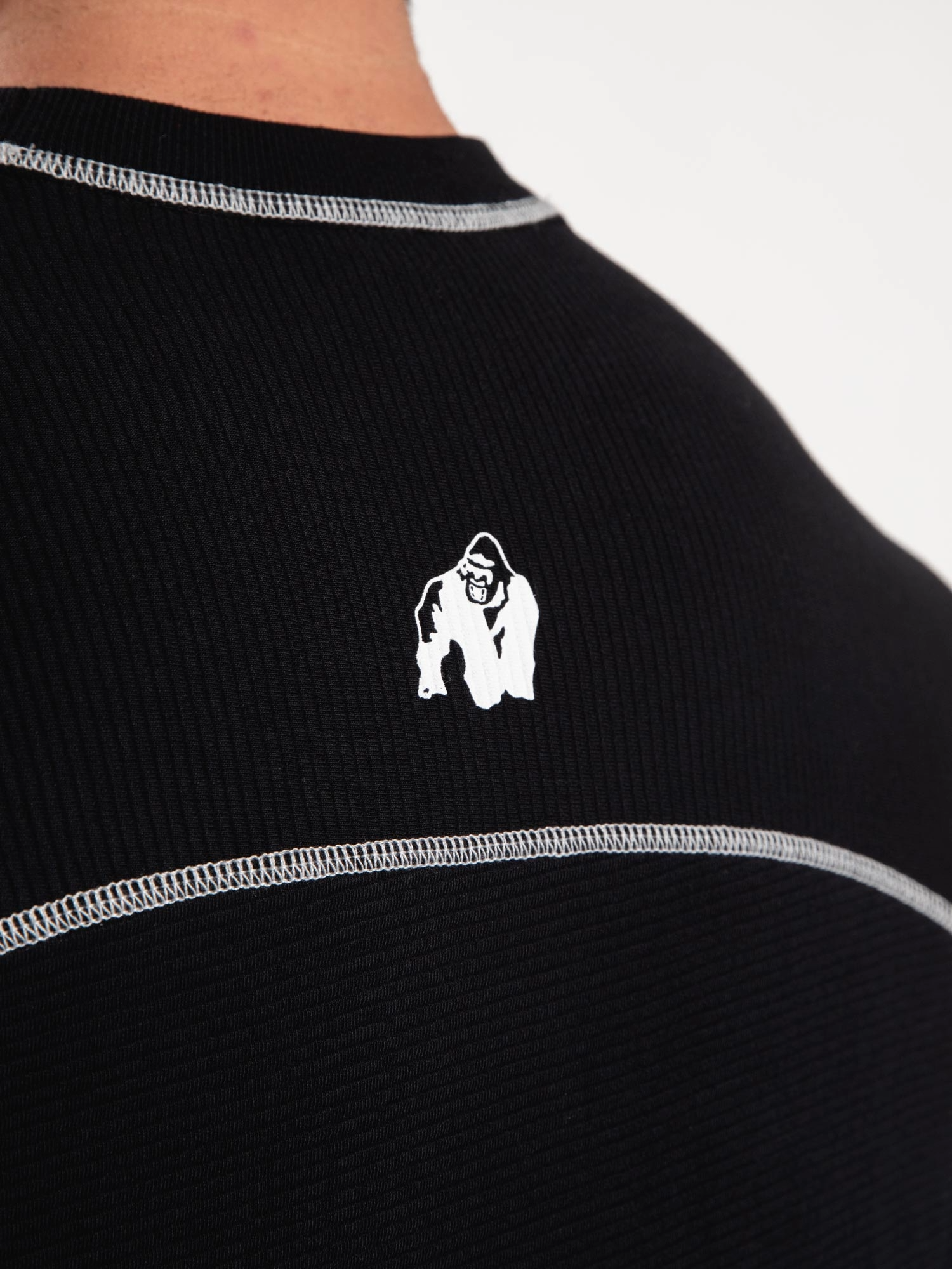 Gorilla Wear Finley Oversized T-Shirt, black/grey