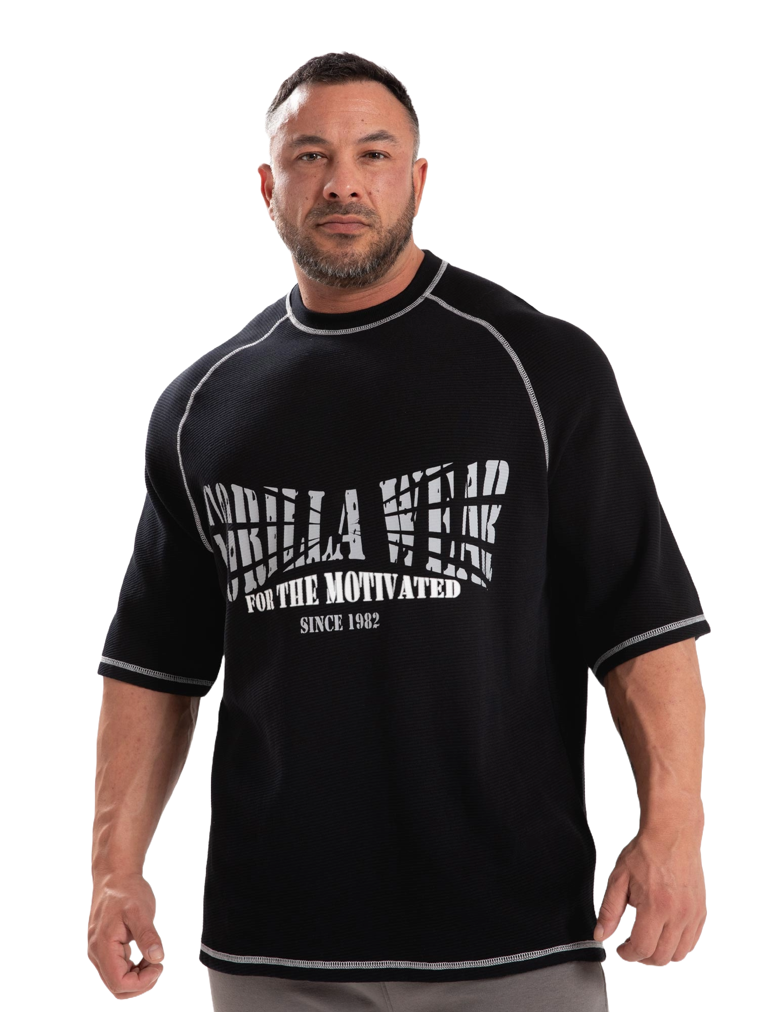 Gorilla Wear Finley Oversized T-Shirt, black/grey