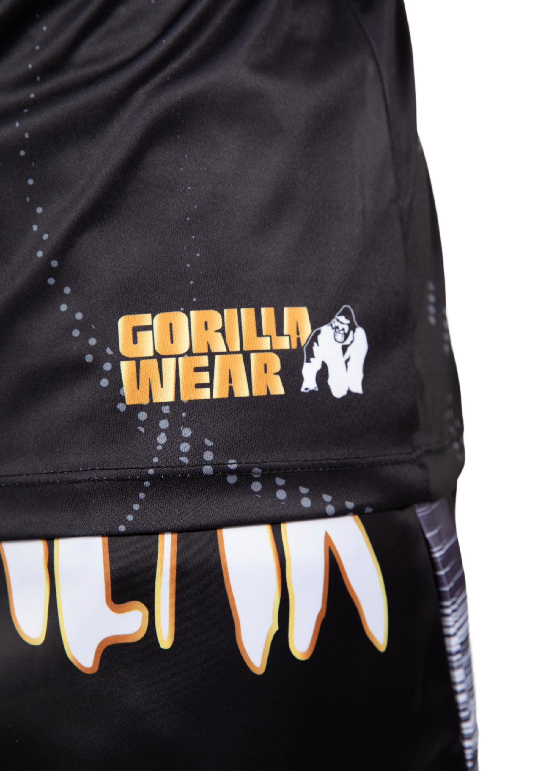 Gorilla Wear Clayton T-Shirt, black/gold