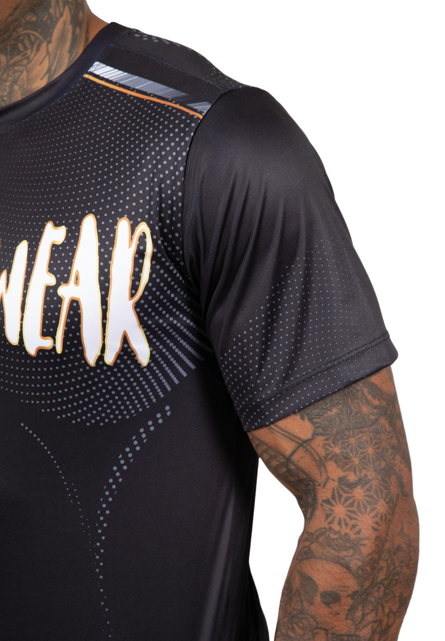 Gorilla Wear Clayton T-Shirt, black/gold