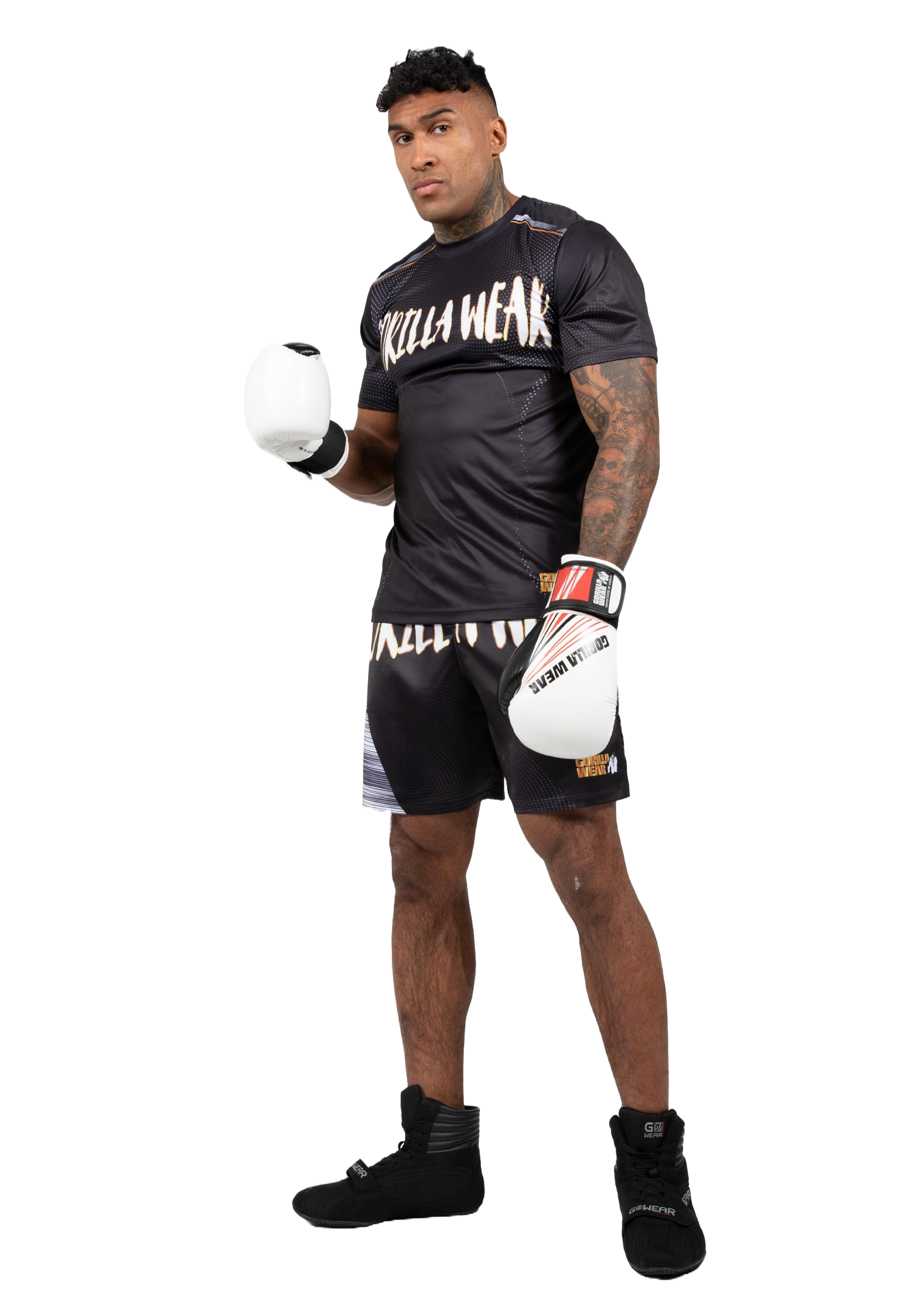 Gorilla Wear Clayton T-Shirt, black/gold