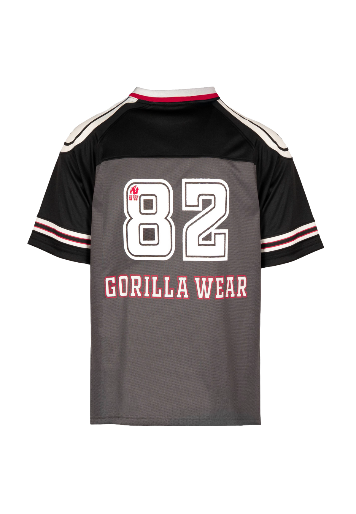 Gorilla Wear Tyler Football Jersey, black/white