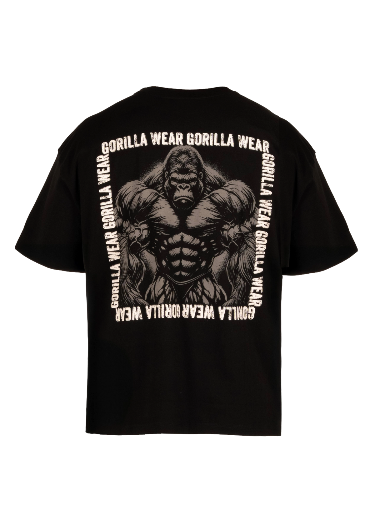 Gorilla Wear Philip Oversized T-Shirt, black