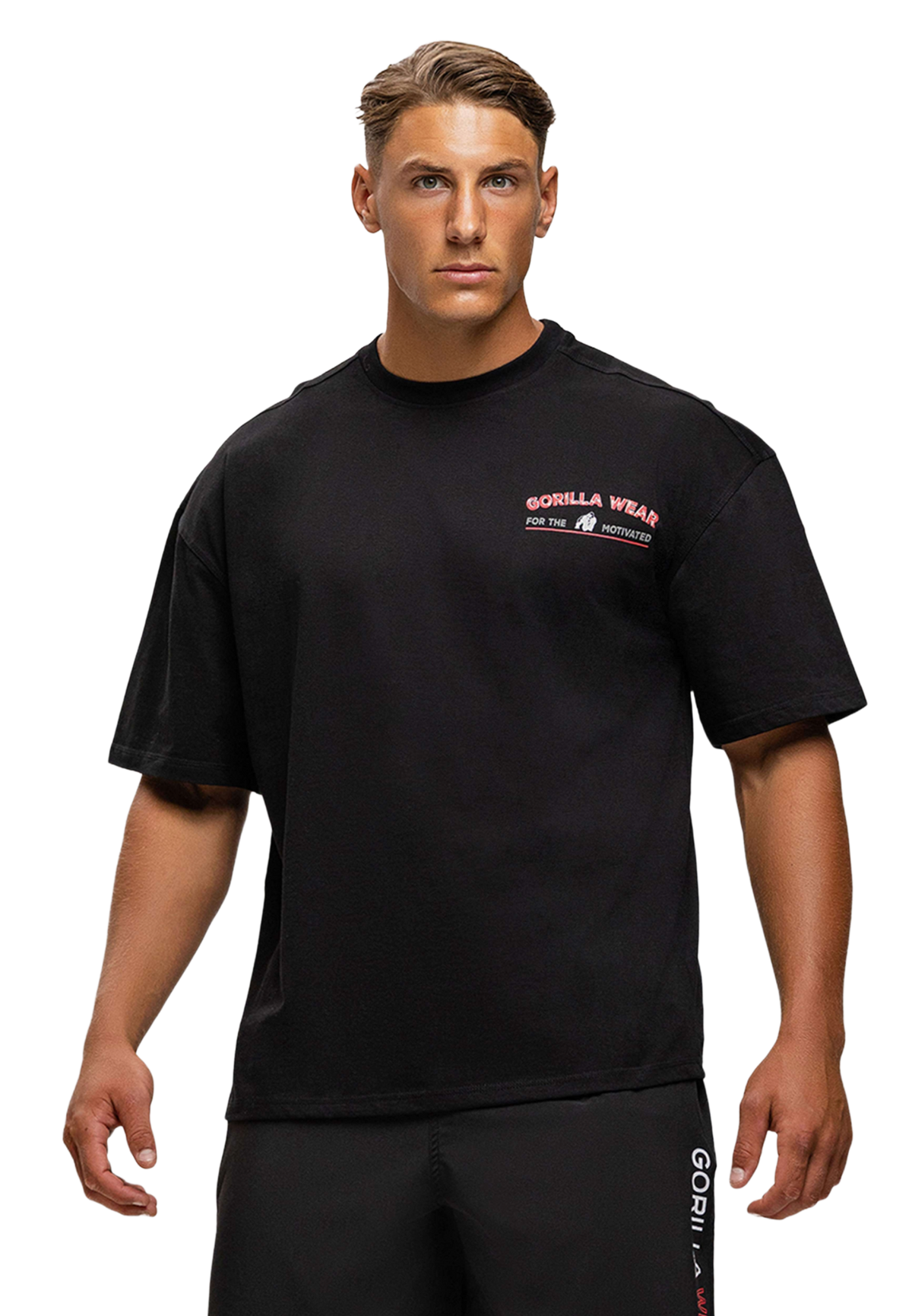 Gorilla Wear Macon Oversized T-Shirt, black