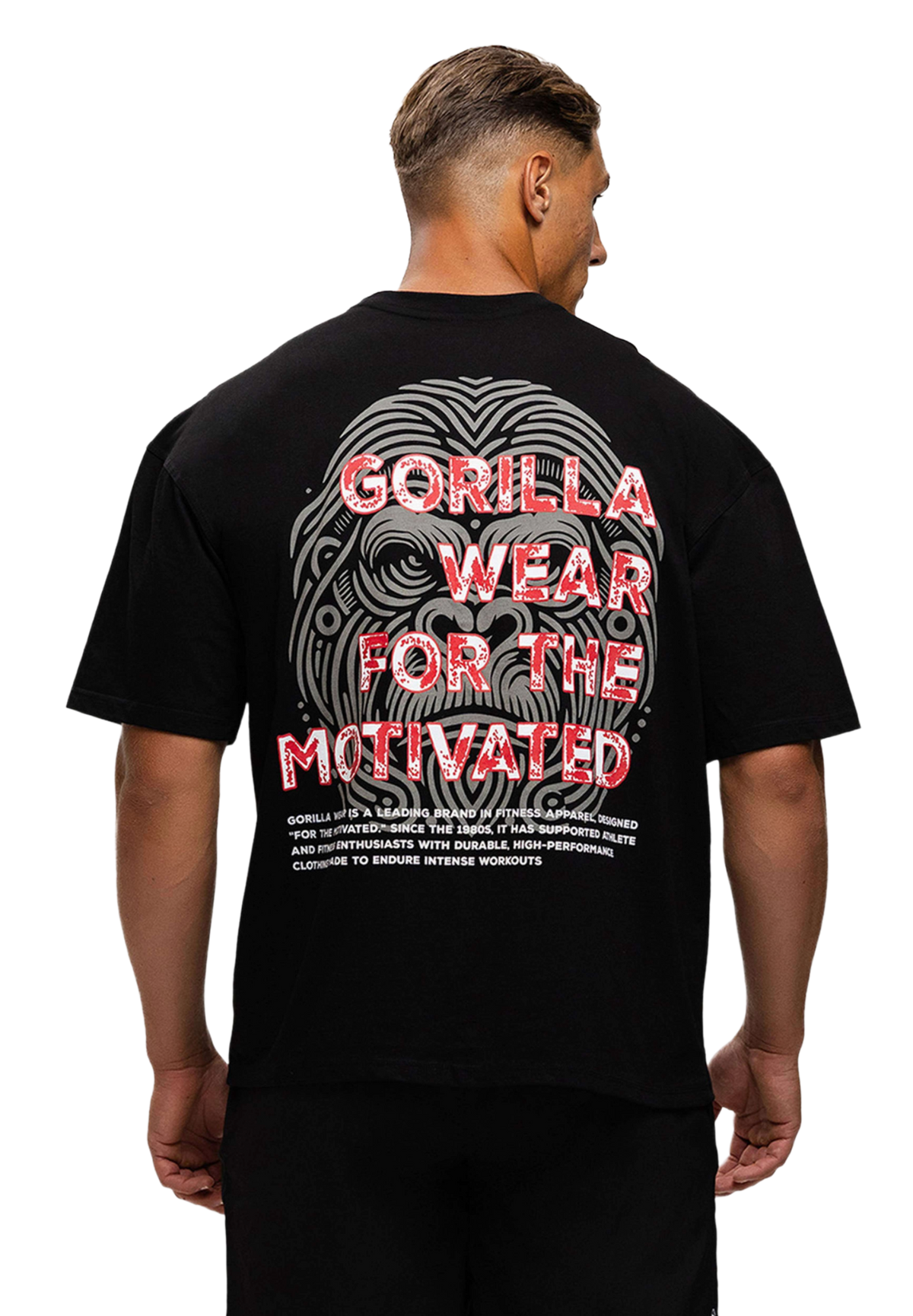 Gorilla Wear Macon Oversized T-Shirt, black