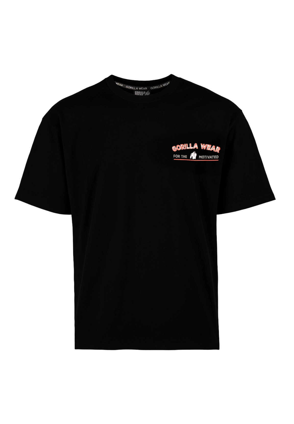 Gorilla Wear Macon Oversized T-Shirt, black