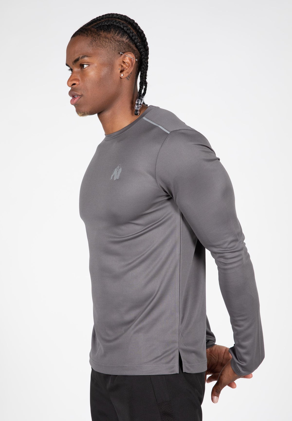 Gorilla Wear Washington Long Sleeve, grey