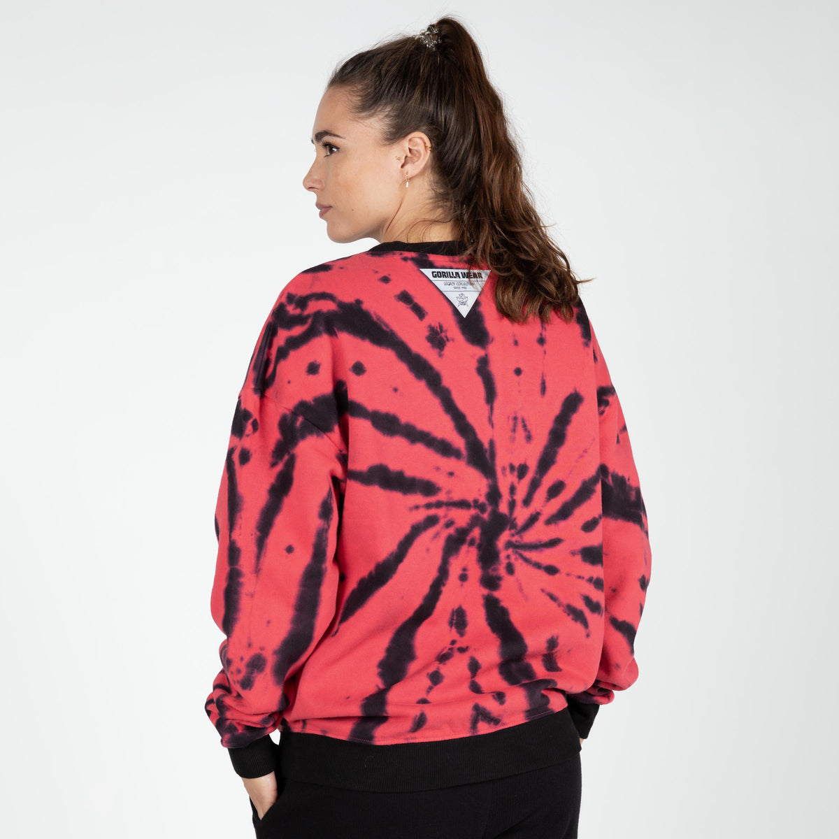Gorilla Wear Legacy Oversized Sweatshirt, red/black