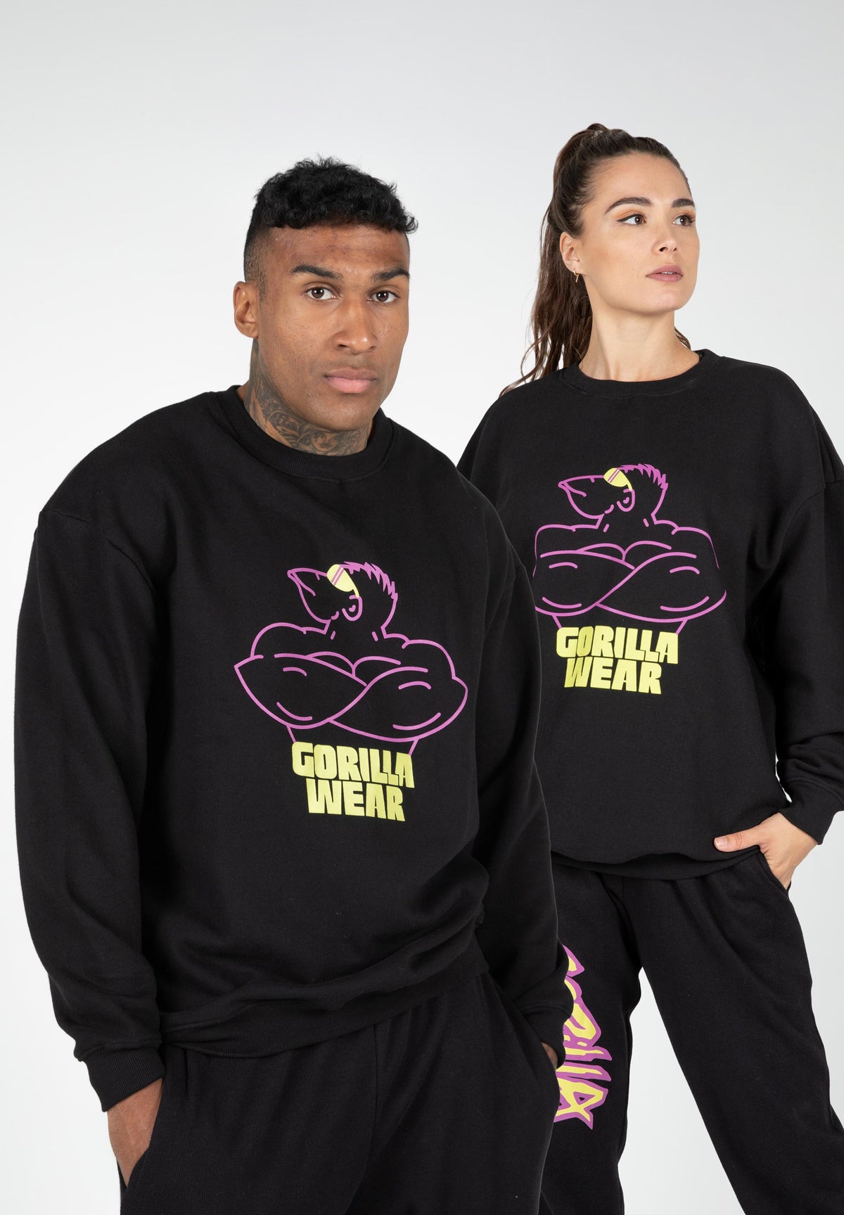 Gorilla Wear Legacy Oversized Sweatshirt, black