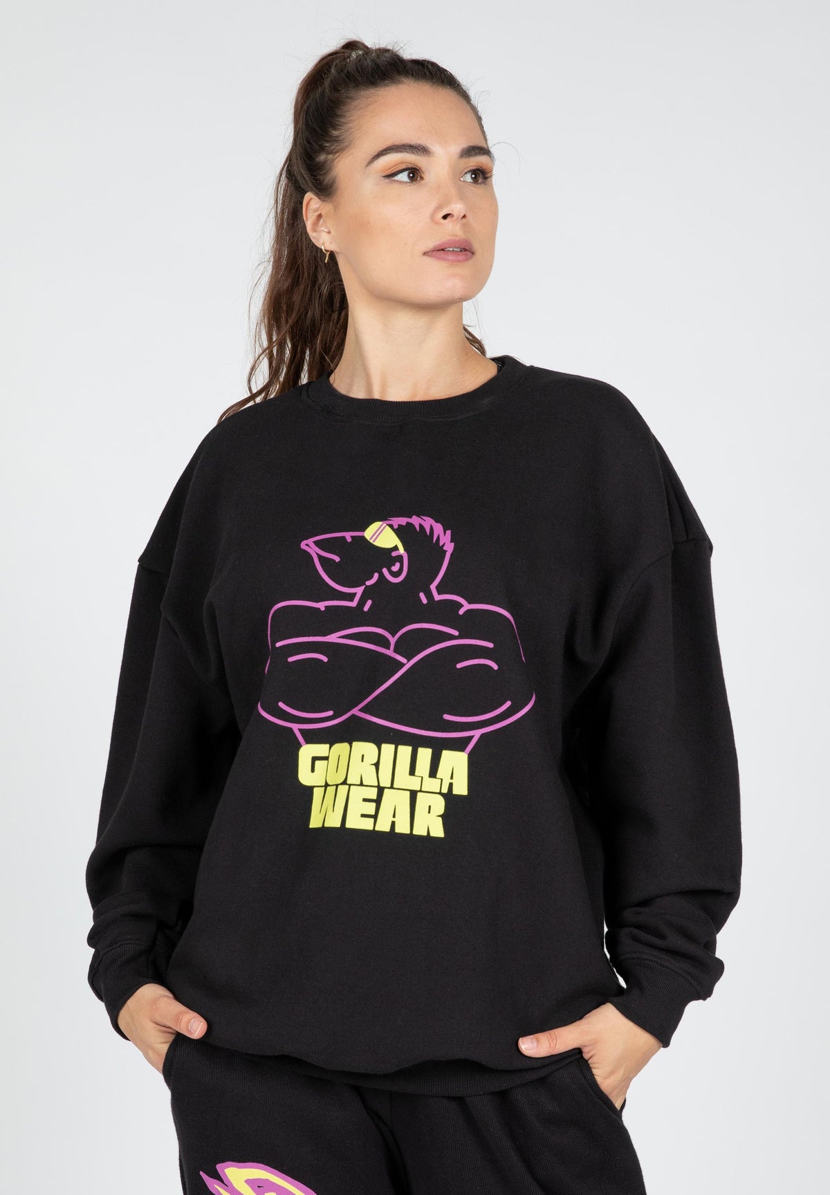 Gorilla Wear Legacy Oversized Sweatshirt, black