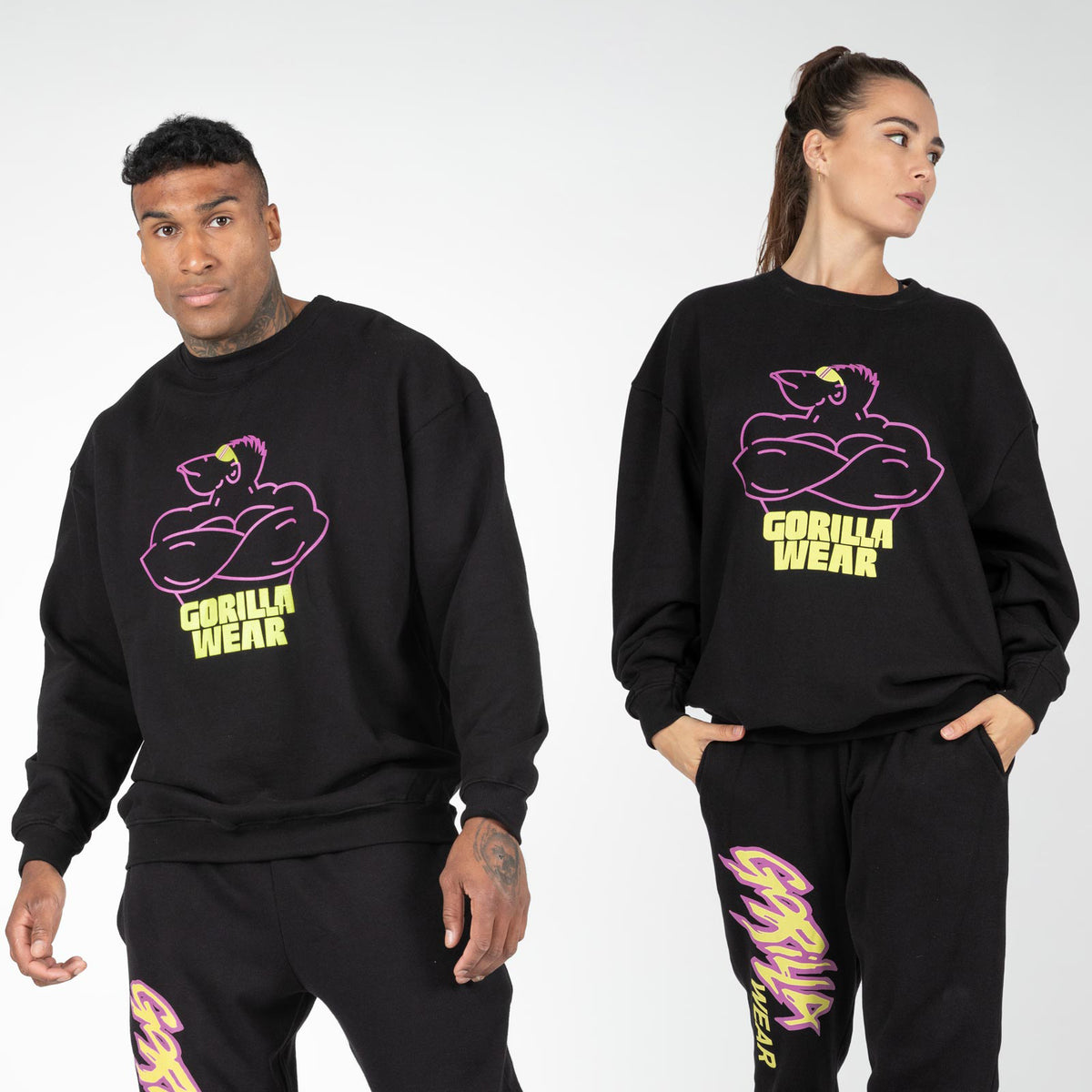 Gorilla Wear Legacy Oversized Sweatshirt, black