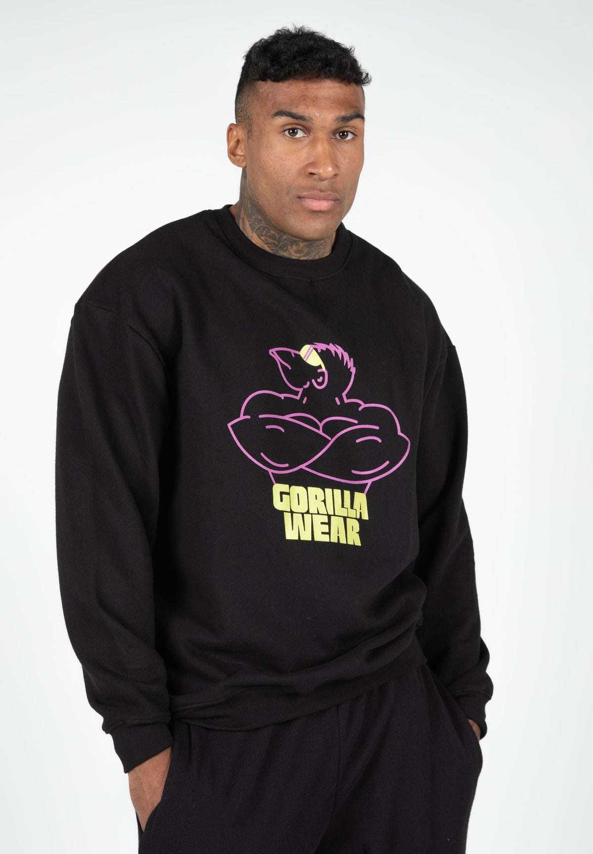 Gorilla Wear Legacy Oversized Sweatshirt, black