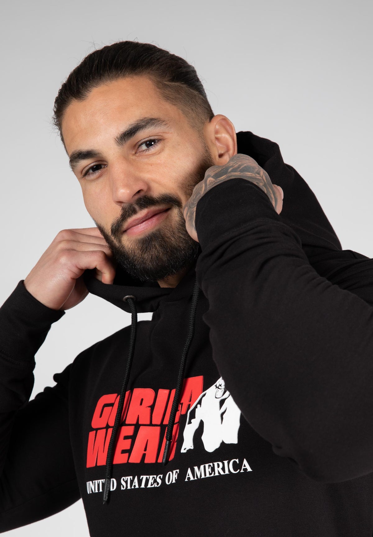 Gorilla Wear Classic Hoodie, black