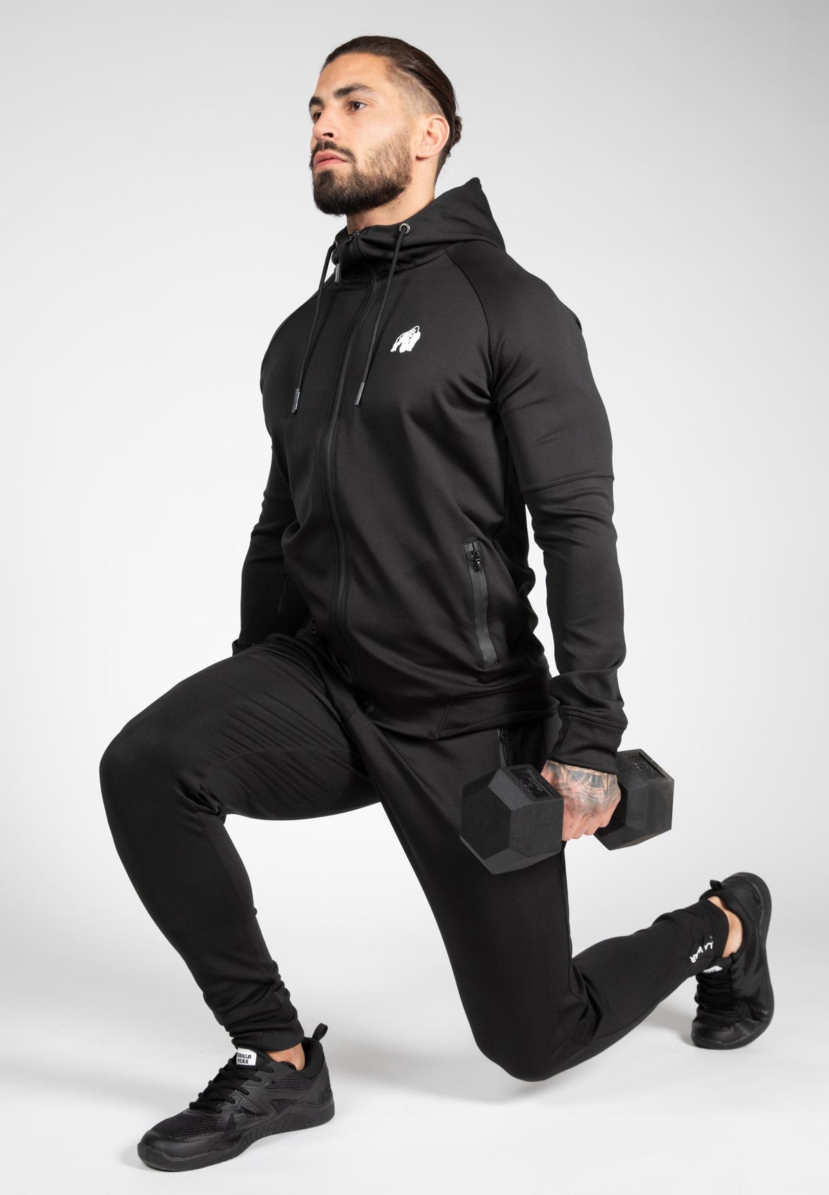 Gorilla Wear Sullivan Track Jacket, black