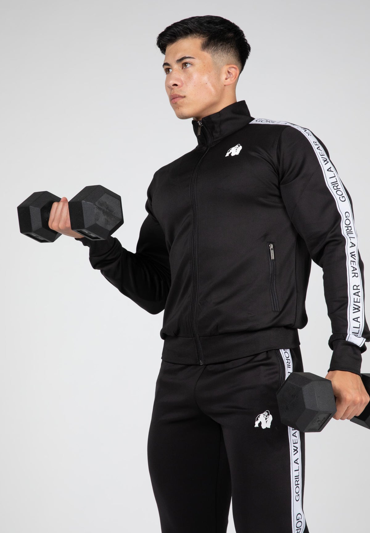 Gorilla Wear Delaware Track Jacket, black