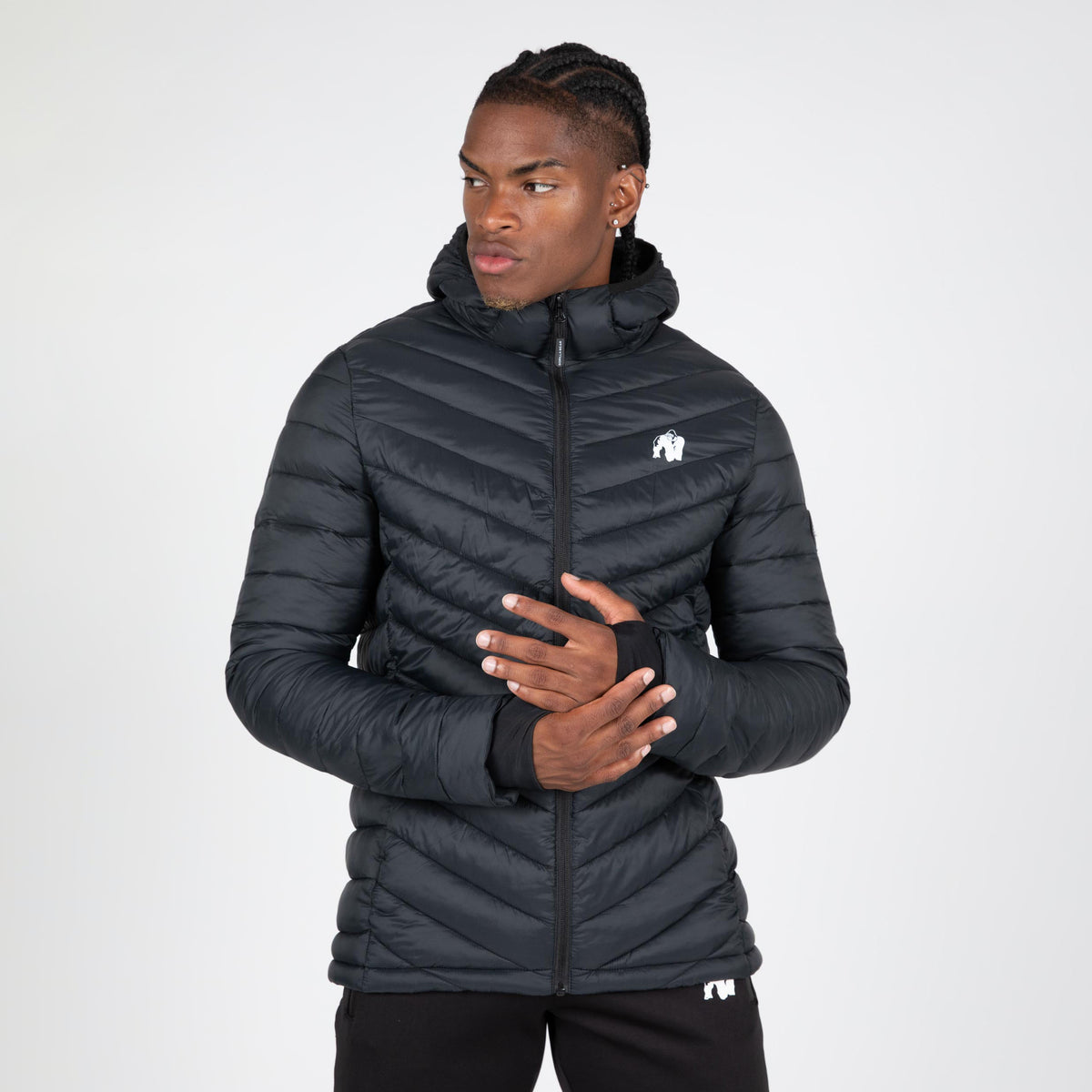 Gorilla Wear Osborn Puffer Jacket, black