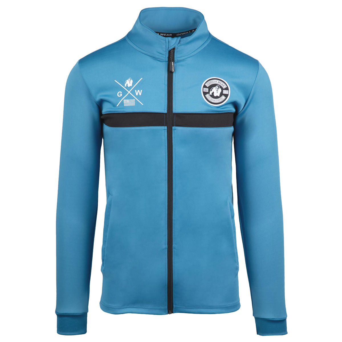 Gorilla Wear Vernon Track Jacket, blue
