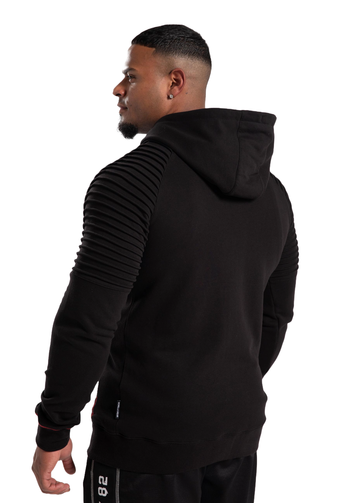 Gorilla Wear Georgia Zipped Hoodie, black