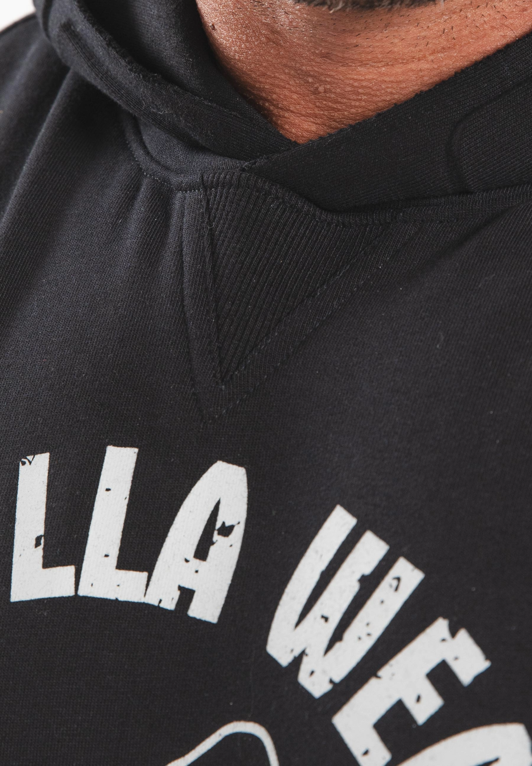 Gorilla Wear Marshall Sleeveless Hoodie, black