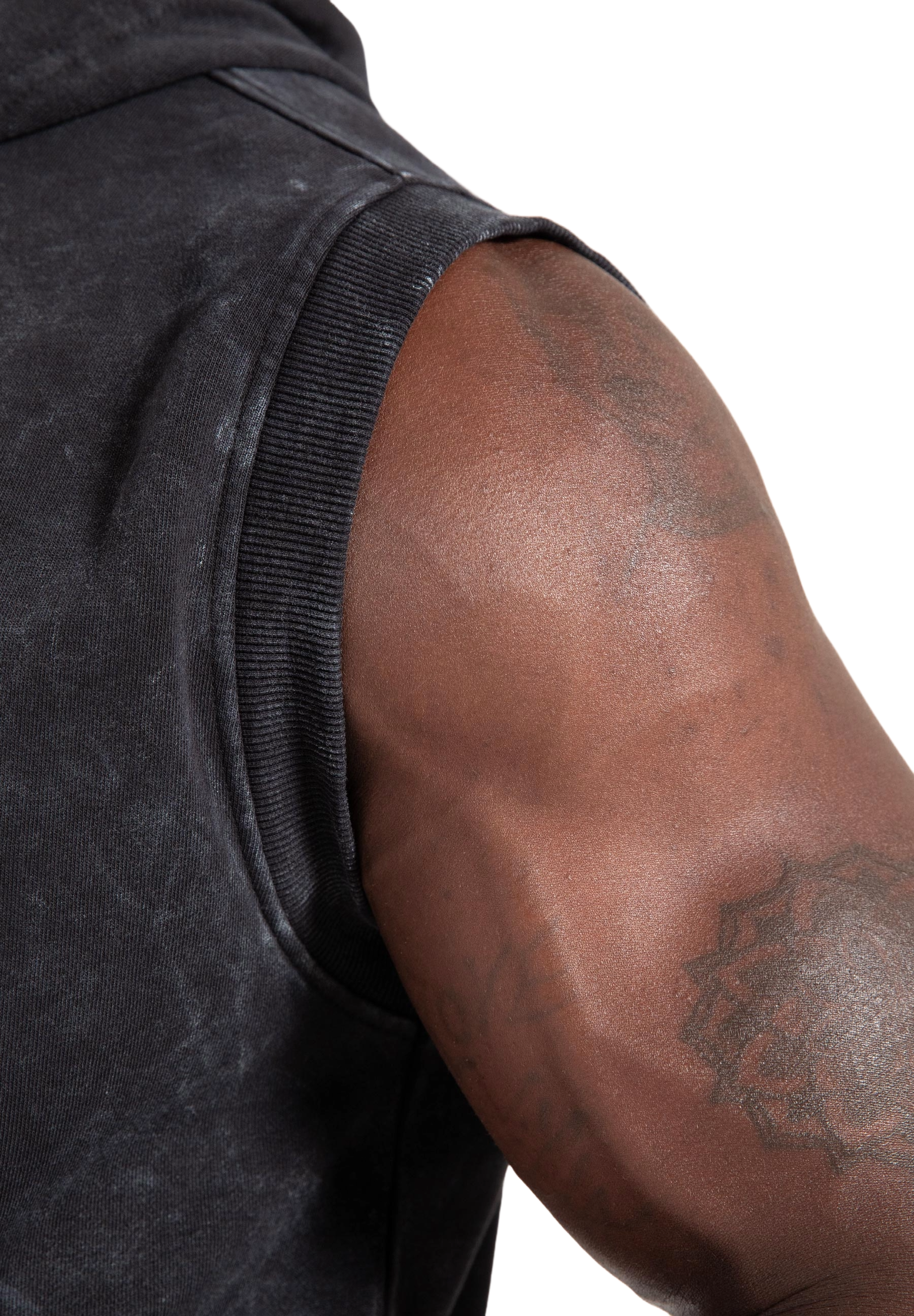 Gorilla Wear Silverdale Sleeveless Hoodie, black